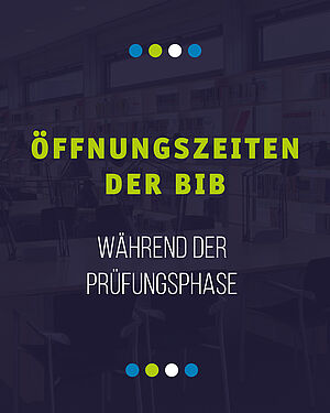 Wochenendöffnung der Bibliothek